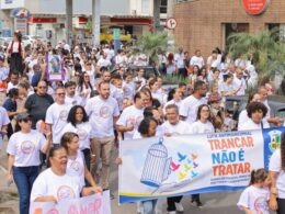 Vespasiano realiza caminhada em defesa da Luta Antimanicomial - Foto: Divulgação/Prefeitrua de Vespasiano