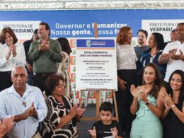 Vespasiano inaugura escola no bairro Jardim Imperial para 700 estudantes - Foto: Divulgação/Prefeitura de Vespasiano
