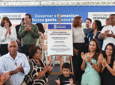Vespasiano inaugura escola no bairro Jardim Imperial para 700 estudantes - Foto: Divulgação/Prefeitura de Vespasiano